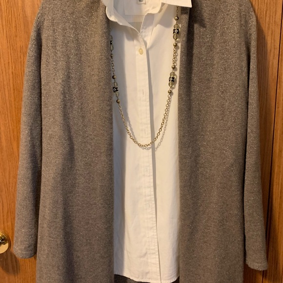 Cardigan Wrap around Tommy Hilfiger 100% wool - Picture 5 of 11